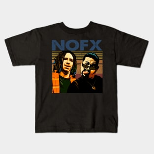 Nofx Vibes Immersed In Punk Aesthetics Kids T-Shirt